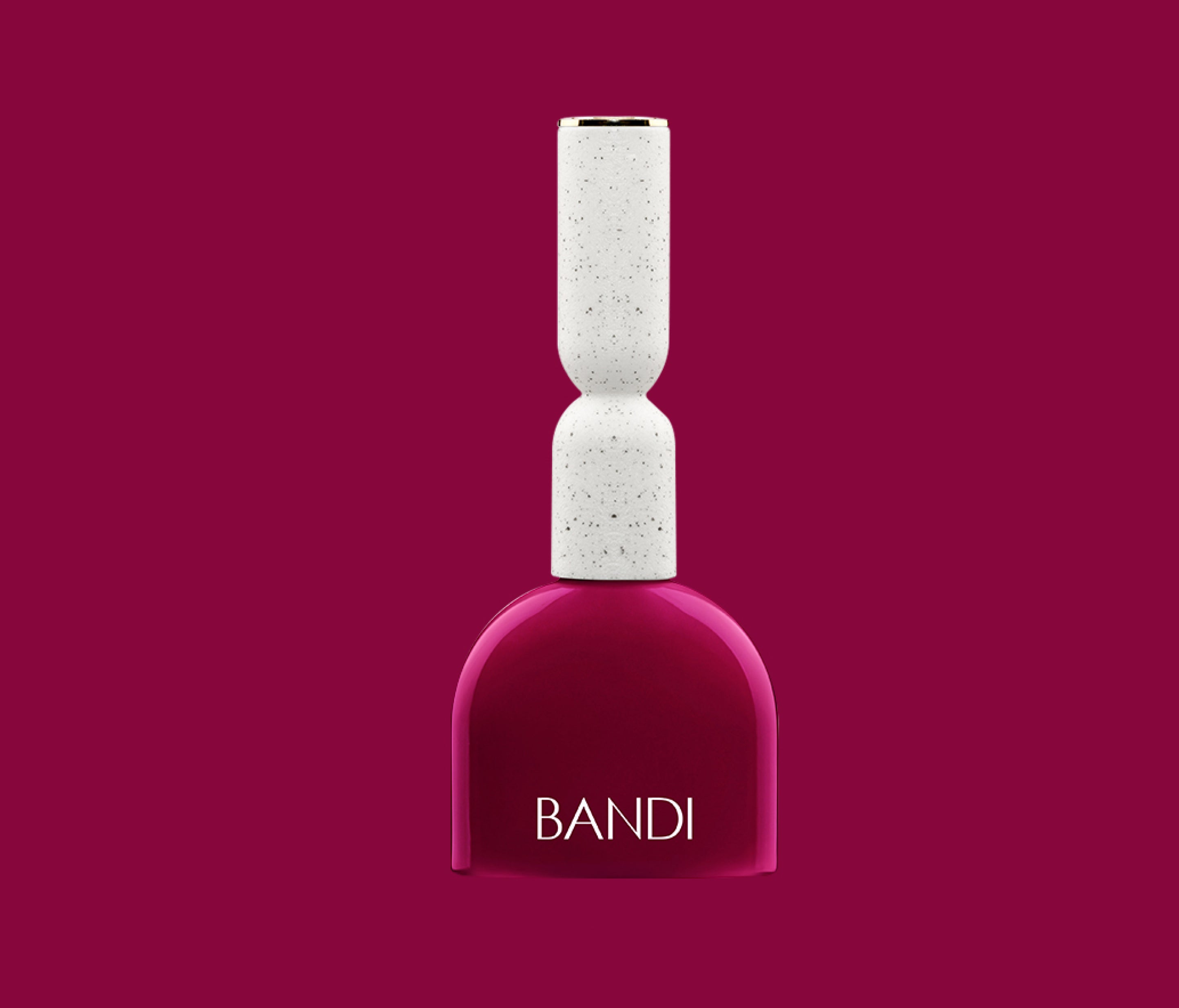 BANDI GEL LA ROUGE BSH 520 PINK RED translucent color