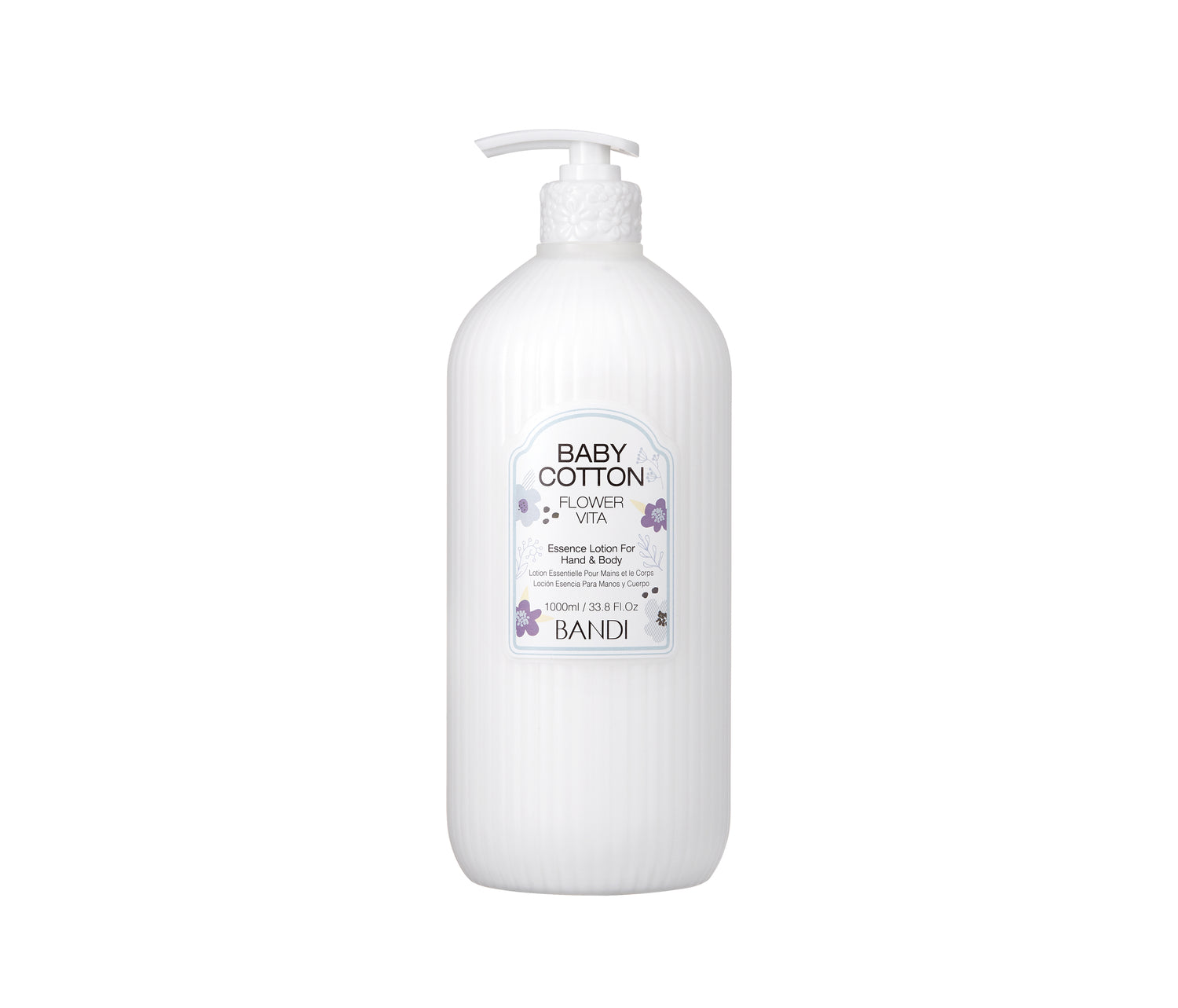 FLOWER VITA ESSENCE LOTION BABY COTTON 1000ml