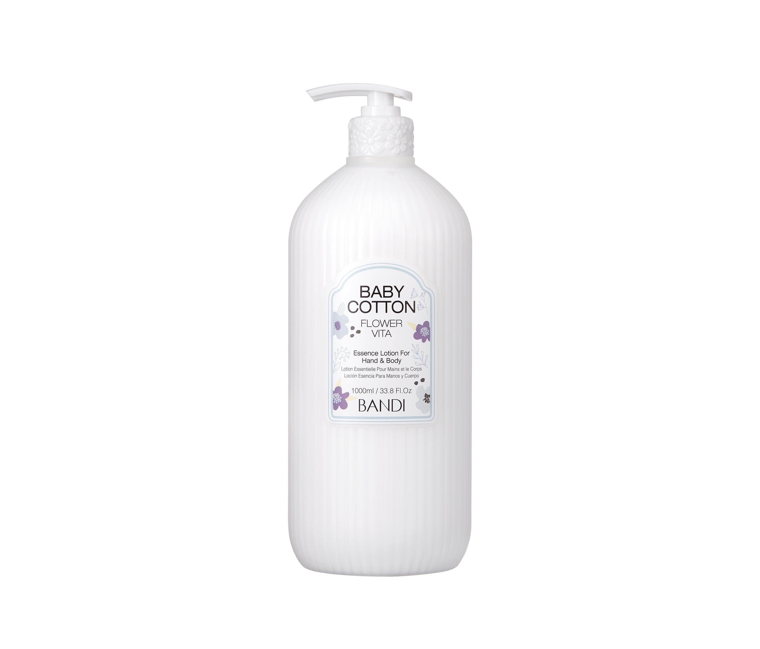 FLOWER VITA ESSENCE LOTION BABY COTTON 1000ml
