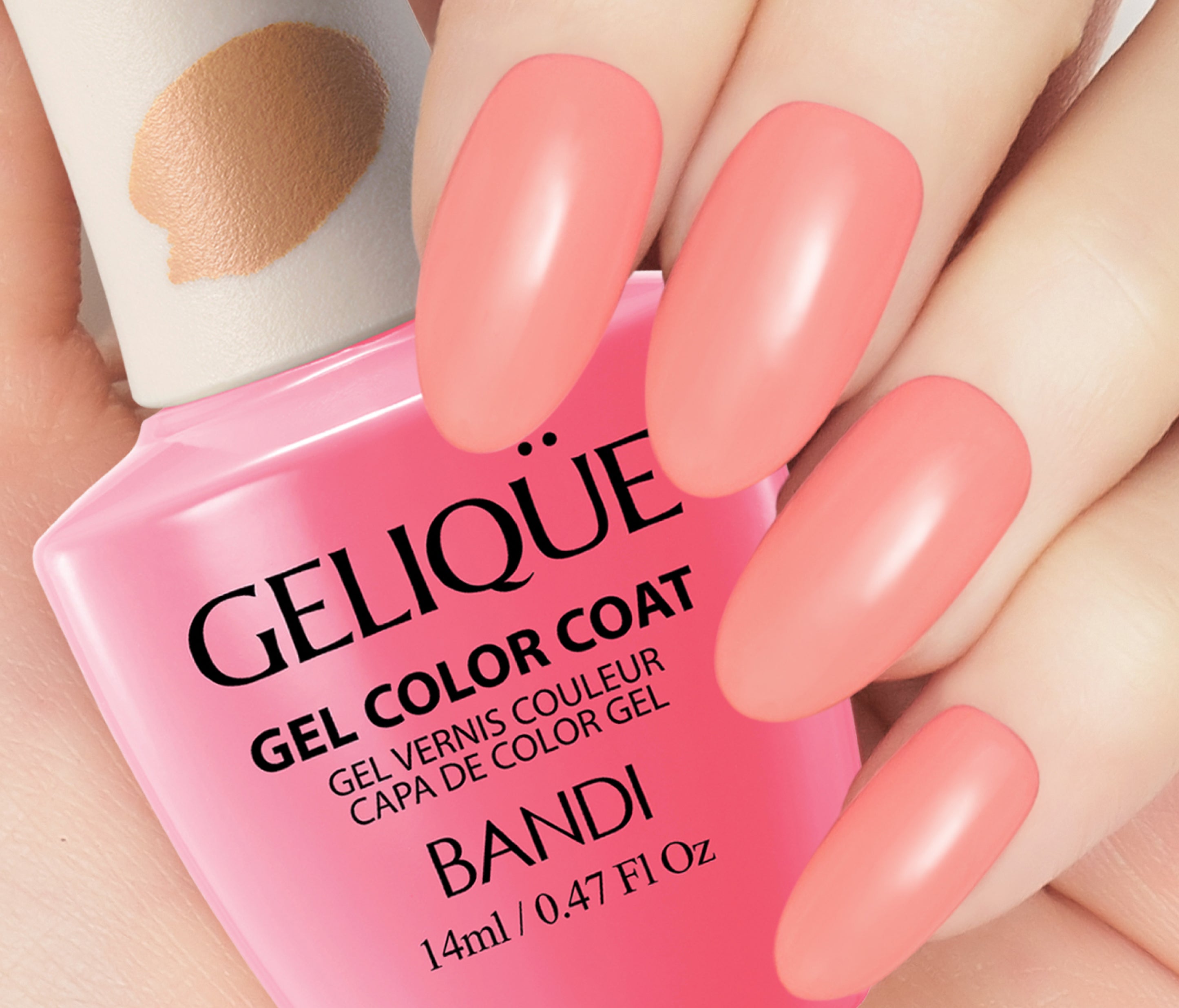 GELIQUE GEL NO. GF 168 JELLYQ PEACH