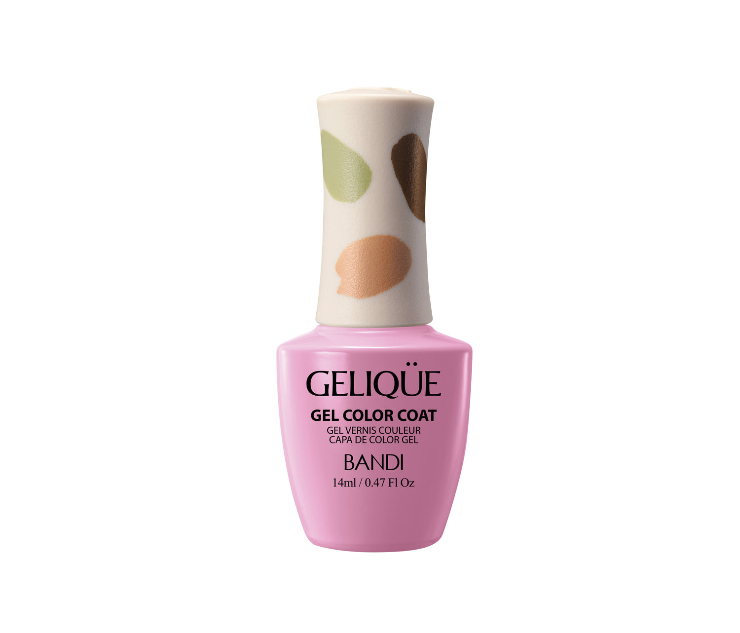 GELIQUE GEL NO. GF 169 NAIL RING PINK
