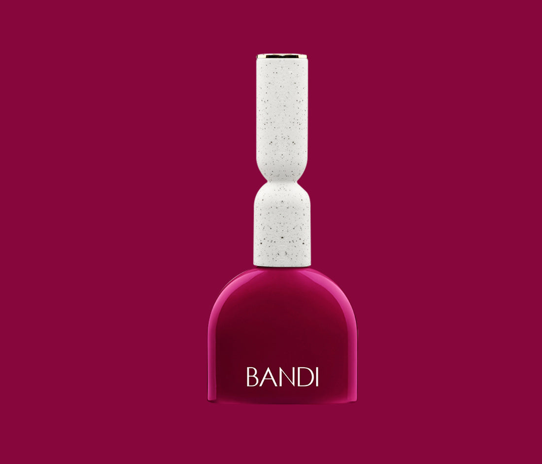BANDI GEL LA ROUGE BSH 520 PINK RED translucent color