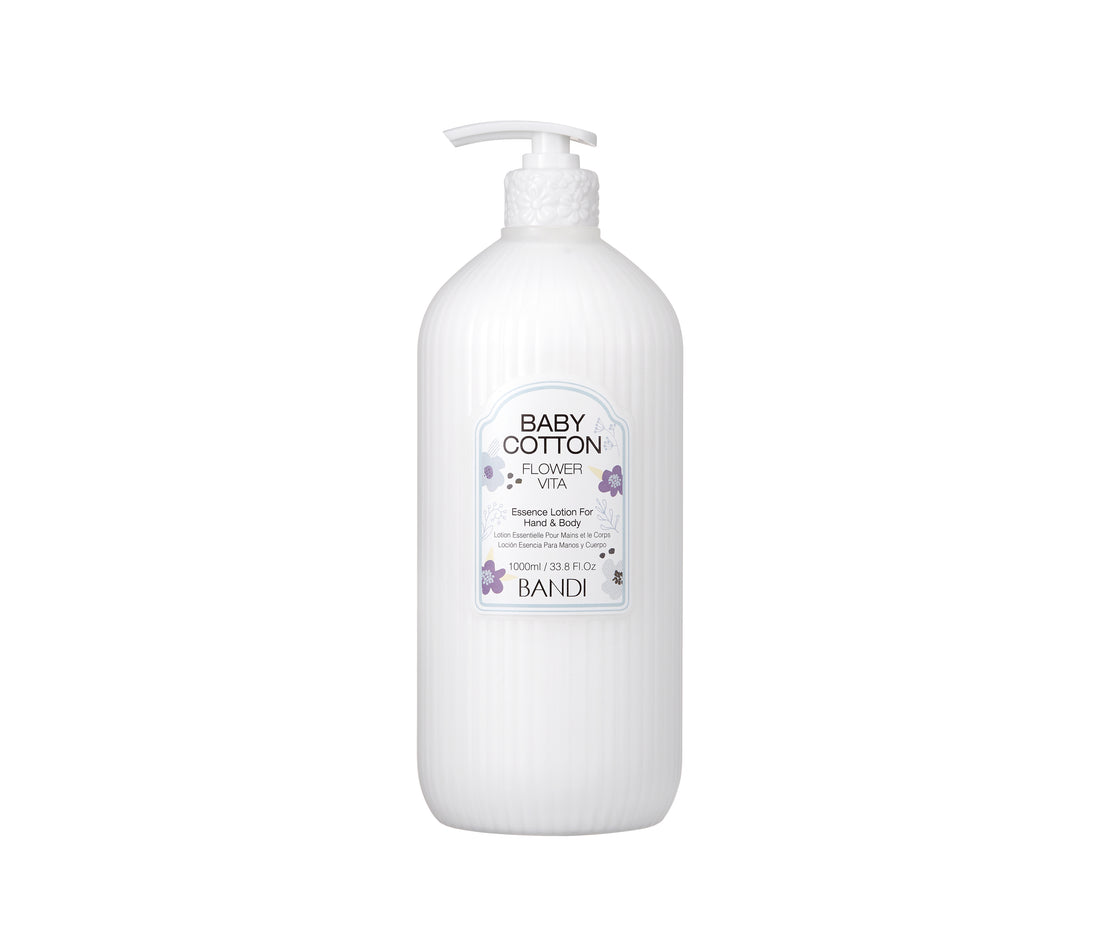 FLOWER VITA ESSENCE LOTION BABY COTTON 1000ml