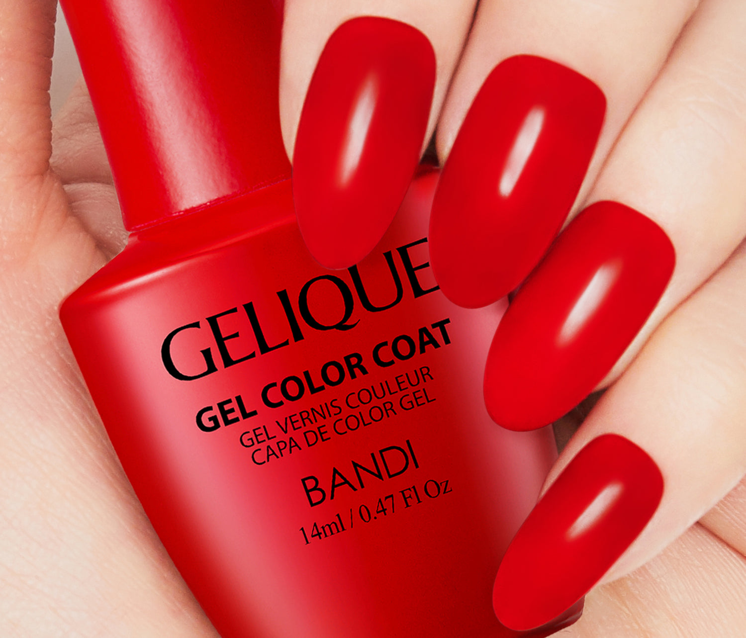 GELIQUE GEL NO. GF 526 PAINT RED