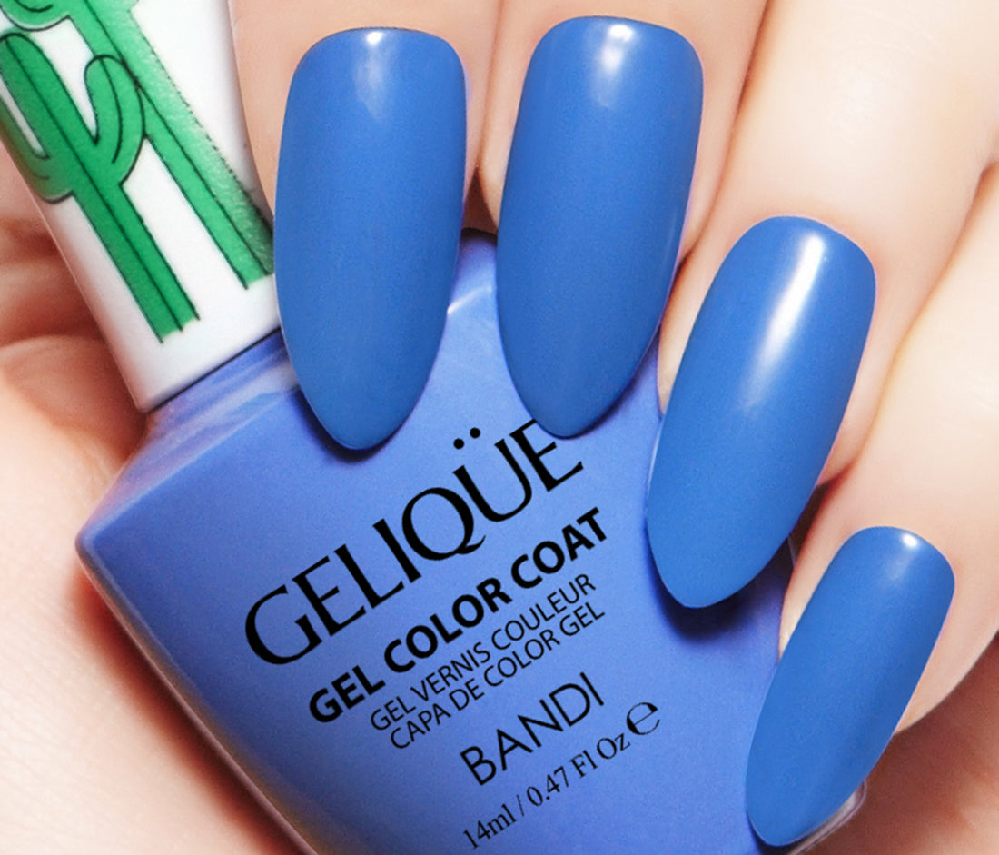 GELIQUE GEL NO. GF 432 IRIS BLUE