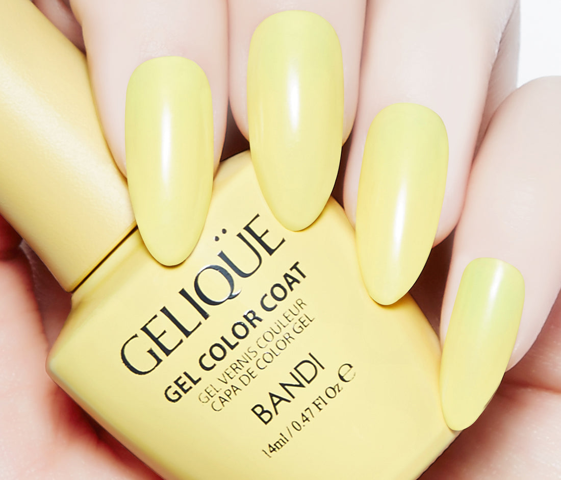 GELIQUE GEL NO. GF 627 YELLOW SHADOW