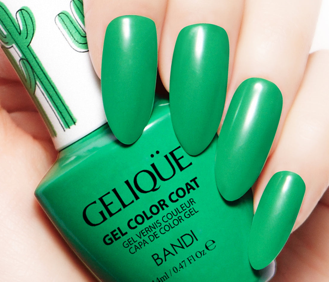 GELIQUE GEL NO. GF 737 CACTUS GREEN