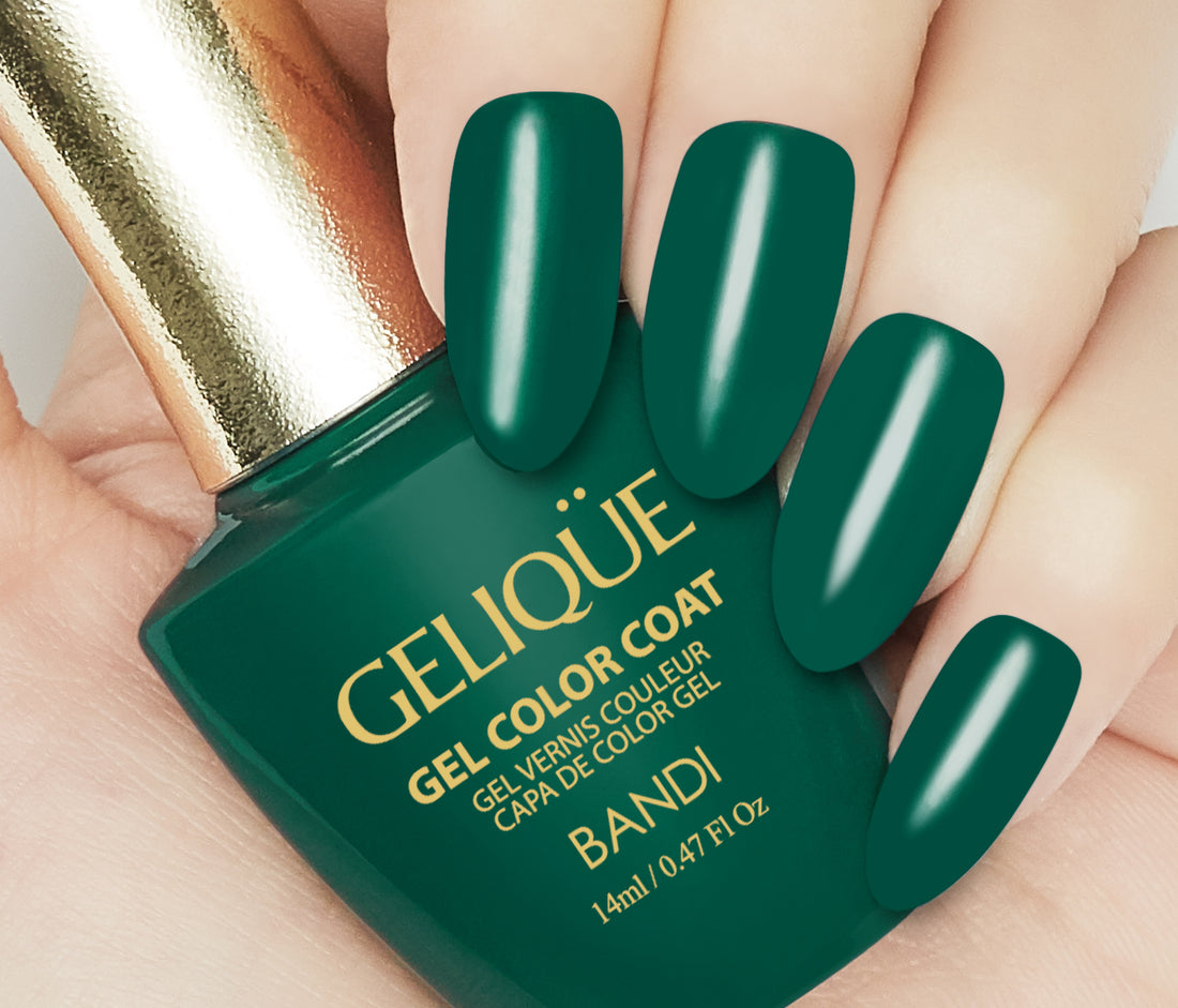 GELIQUE GEL NO. GF 747 NOBLE GREEN