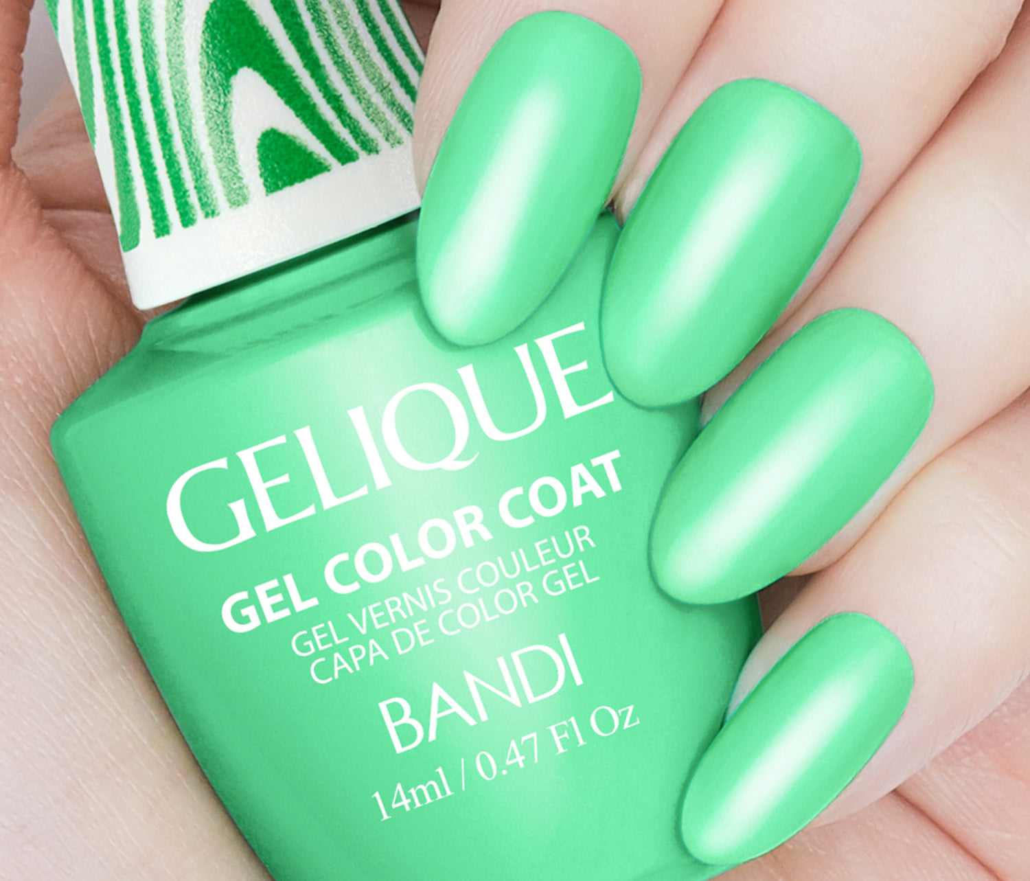 GELIQUE GEL NO. GF 751 CLUB GREEN