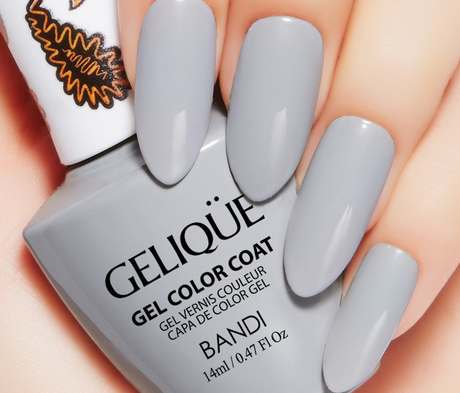 GELIQUE GEL NO. GF 904 AIRY GRAY