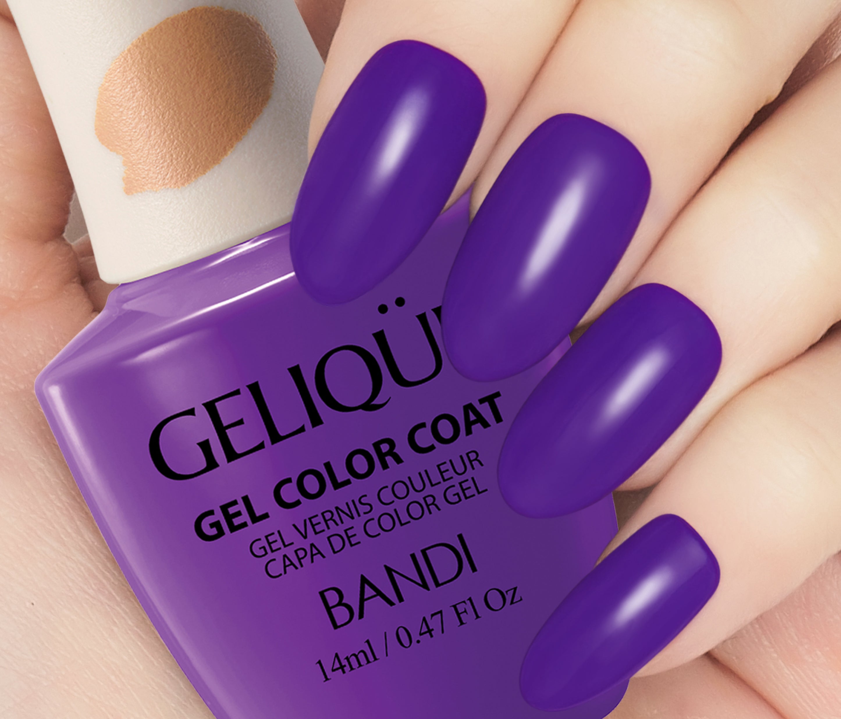 GELIQUE GEL NO. GF 338 FLORA VIOLET