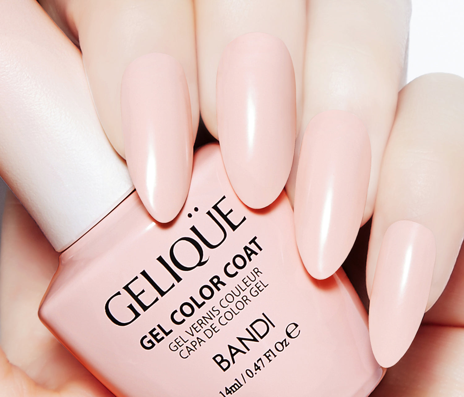 GELIQUE GEL NO. GF 154 ROSE QUARTZ