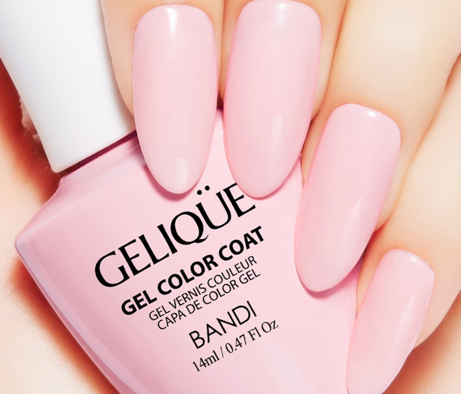 GELIQUE GEL NO. GSH 142 WEDDING PINK