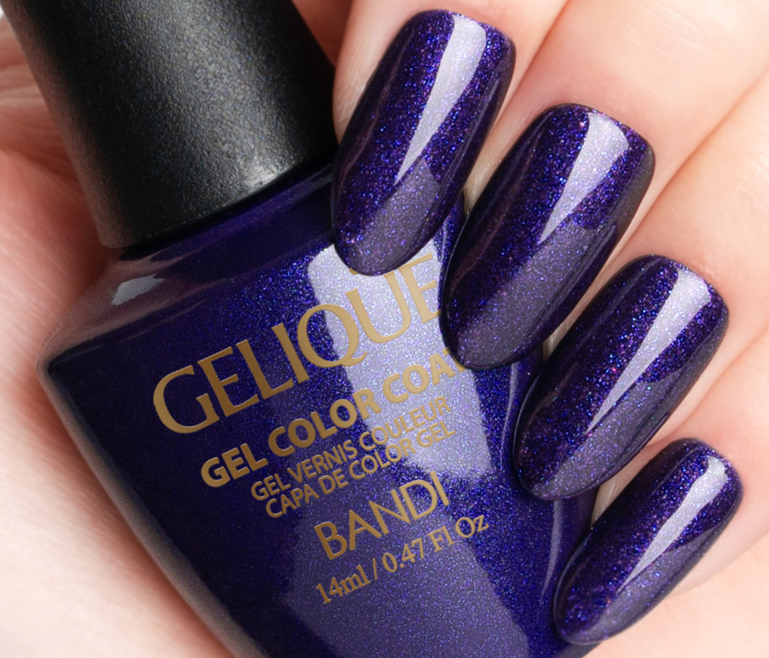 GELIQUE GEL NO. GS 455 BAIKAL NAVY