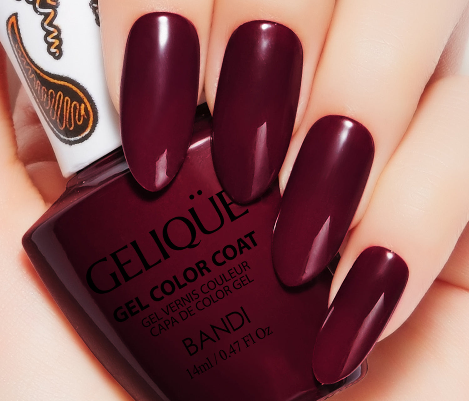 GELIQUE GEL NO. GF 331 PURPLE MERLOT