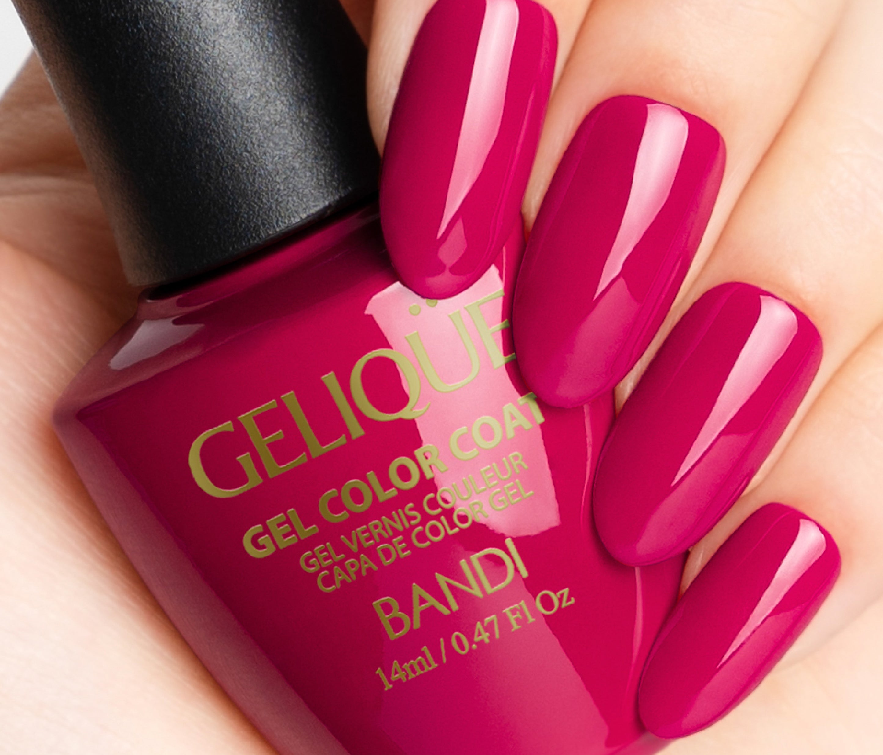 GELIQUE GEL NO. GF 542 ROYAL RED