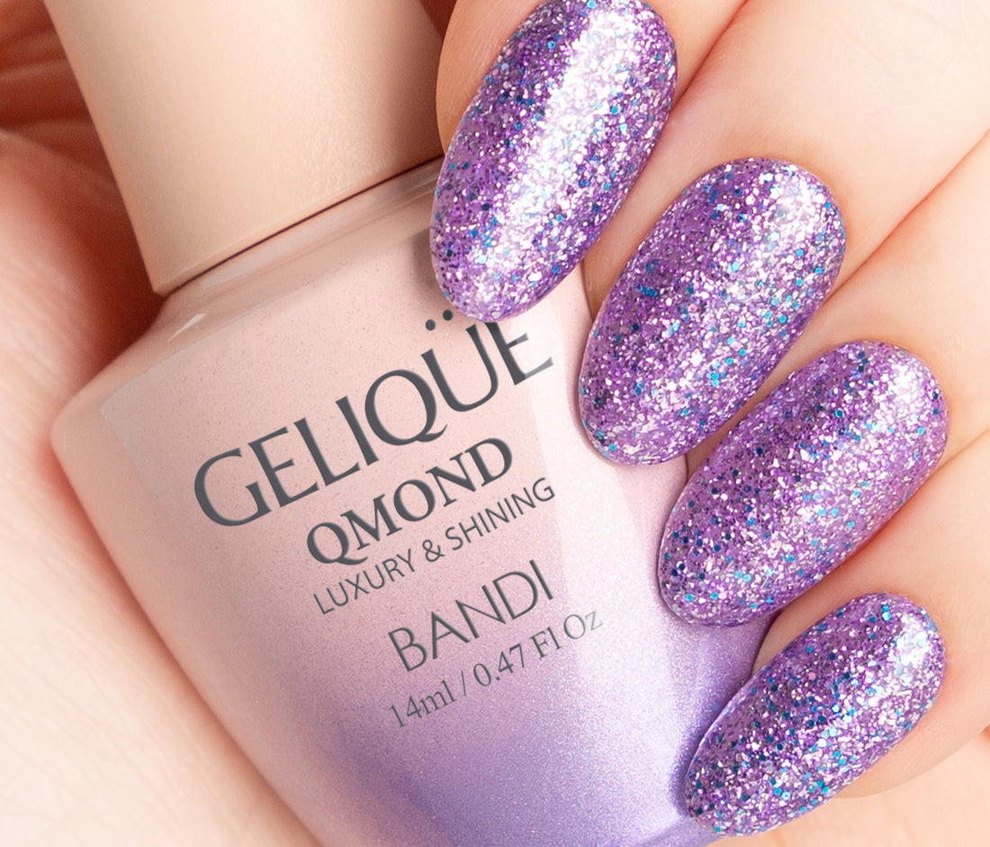 GELIQUE GEL NO. GP 349 SPARKLING PURPLE