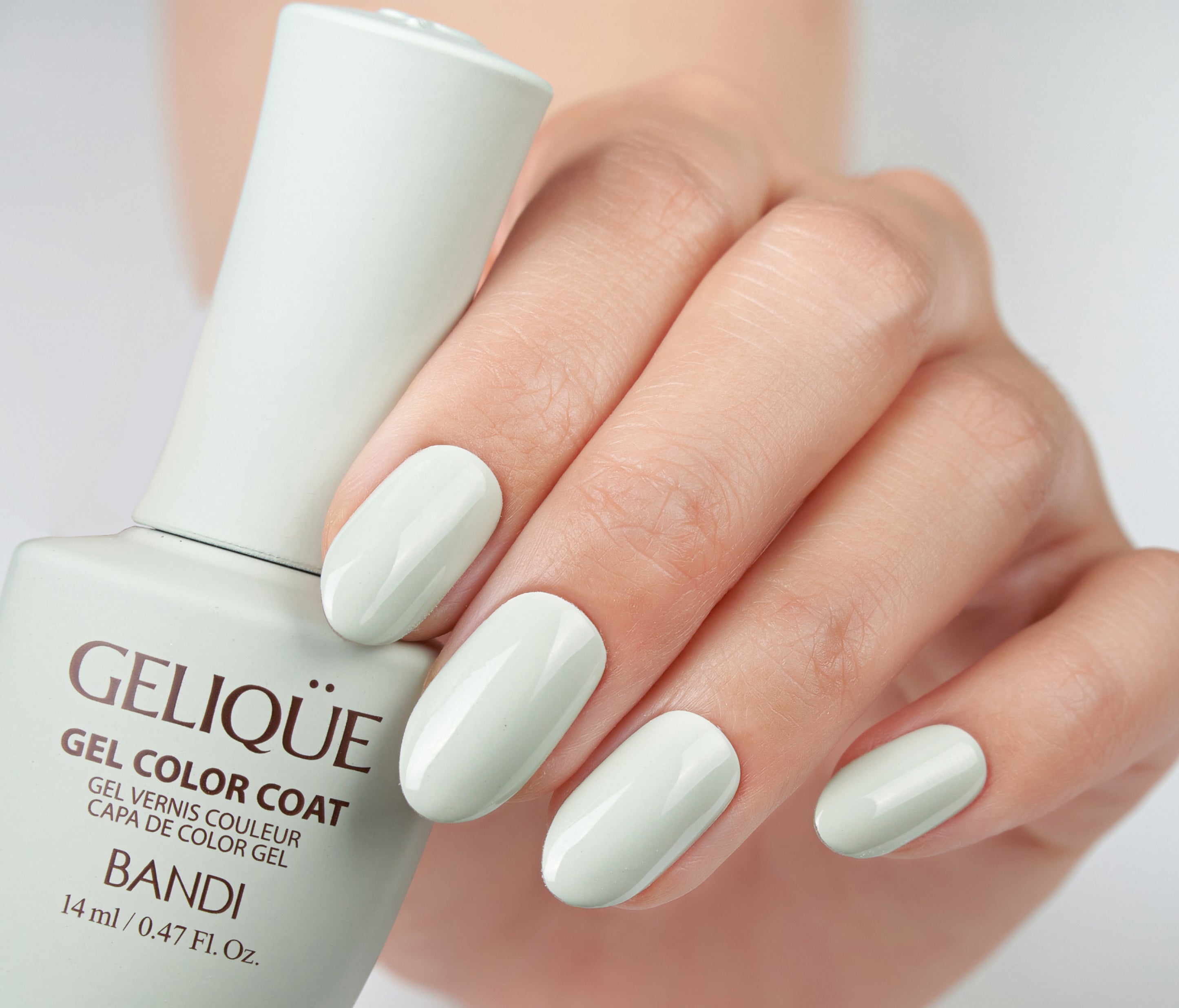 GELIQUE GEL NO. GF 1701 CASHMERE LIGHT GREEN