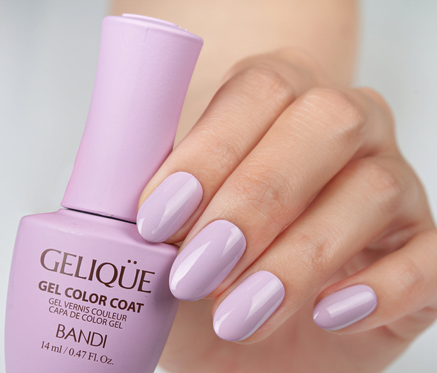 GELIQUE GEL NO. GF 363 CASHMERE LIGHT PURPLE